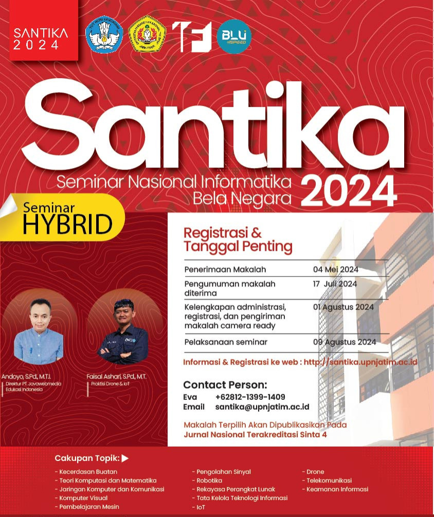 					View Vol. 4 (2024): Santika 2024 (In Progress)
				